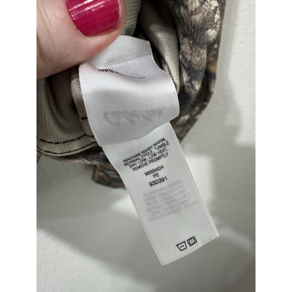 Cabelas Camo Hunting Button Down Mens 2XL Outdoor Deer Pockets - Picture 7 of 9